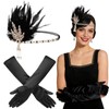 Amariver 1920s Flapper Accessories Great Gatsby Costume Accessories 1920s Headpiece
