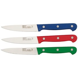 Norpro Colored Paring Knife Set, 3-Piece, Multicolor