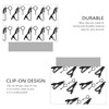 Pack of 10 Microphone Lavalier Mini Mic Lavalier Clip Collar
