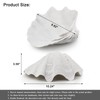 Afadorable Resin Seashell Decorative Bowl for Home Decor, Large Clam