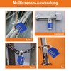 NAGE Padlock Combination Lock 4 Digit Combination Lock Locker for