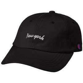 Champion 181-0198 New York Logo Cap, Black