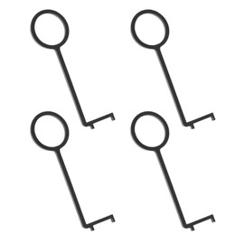 Timing Belt Test Tool Pack of 4 Timing Belt Wear Meter for Puretech 1.0 and 1.2 Peugeot Citröen, Test Tool Compatible Black Belt Wear Indicator, for Eb0 1.0l E Eb2 1.2L, 208, 2008, 208, 208