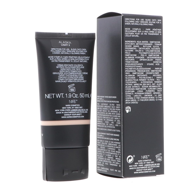 NARS Pure Radiant Tinted Moisturizer SPF 30/PA+++, Alaska