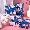 LeZakaa Floral Wrapping Paper Roll - Sakura Design for Mother's