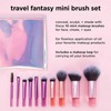 Mini Makeup Brush Set, 10 Pieces Mini Makeup Brush Set,