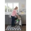 HARDWARE RESOURCES 3-Tier Kitchen Cabinet Door Mount Towel Bar Holder