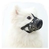 Classic Basket Dog Muzzle,Dog can Pant and Drink,Breathable Adjustable Plastic