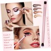 Outanaya Double Ended Professional Makeup Brush Portable Eyebrow Eyeshadow Tool