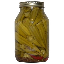 Texas Hill Country Pickled Hot Dill Okra 32 oz