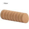 Cork Coasters for Drinks, Wooden Coasters, Round Edges, Coasters for