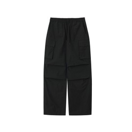Kangol [캉골] 우먼스 나일론 카고 팬츠 4574 블랙 [Kangol] Women's Nylon Cargo Pants 4574 Black