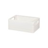 KDT Japan 120808 Mini Pastel Container, Clear and White