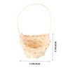 Mobestech 5pcs Woven Flower and Fruit Baskets Sundry Storage Baskets