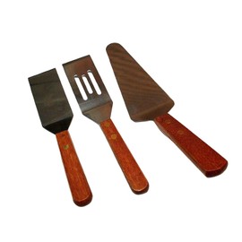 3 Piece Set Stainless Steel Mini Cookie Spatulas And Pie Server