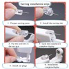 24 Pcs Self Ear Piercing Gun Kits - 24pcs/Set Painless