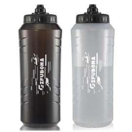 GIFUBOWA 1l Sport Water Bottle Squeeze BPA Free for Hockey Football Basketball