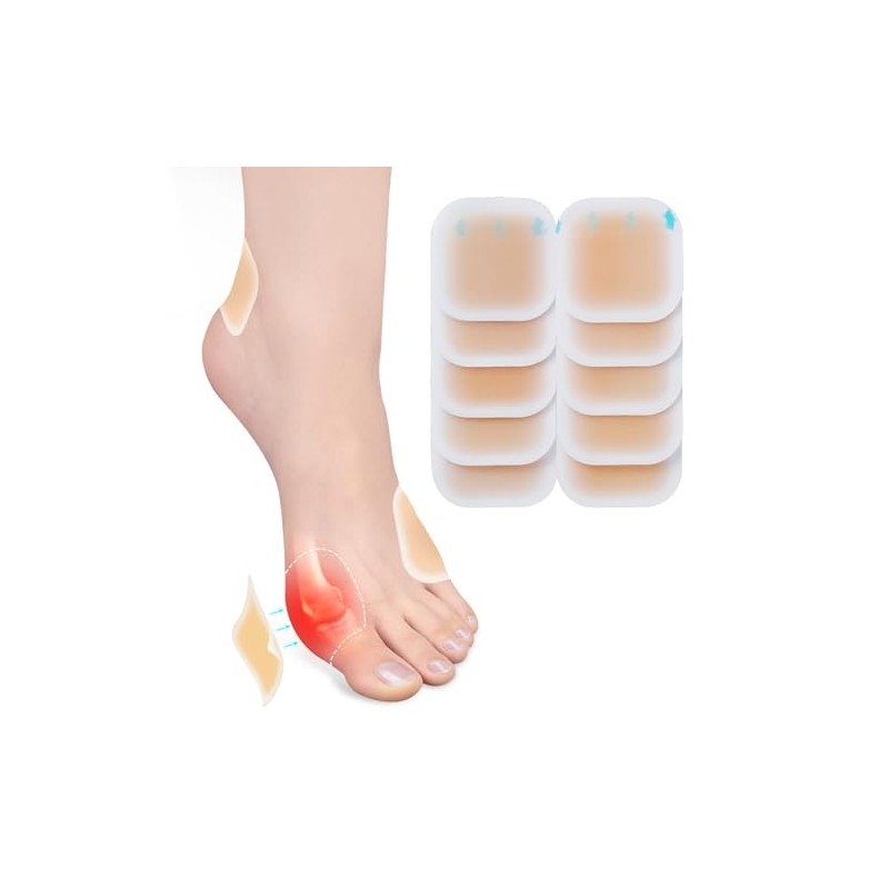 Tech Fun Bunion Pads 10pcs Beige