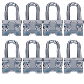 8 Pack Adjustable Coil Spring Lowering-Leveling Clamp Kit -Coil Spring Stabilizes Set