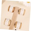 Mikinona Household Wooden Massage Roller Handheld Back Massager for Muscle