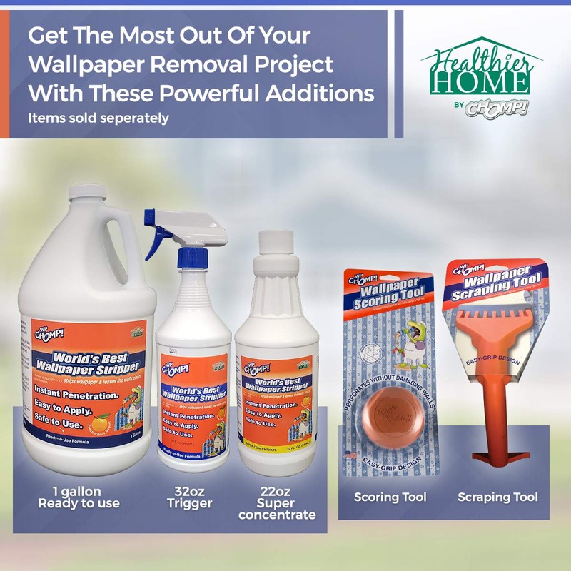 WP Chomp World’s Best Wallpaper Stripper: and Sticky Paste Remover,