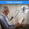 Neck Wear Magnifying Glass with Light, Hands Free Rechargeable LED