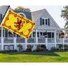3×5 FT Scotland Rampant Lion Flag,Large Scottish Outdoor Banner,75D Scotsman