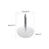 sourcing map Furniture Feet Nail Plastic Glide Nails Chair Table