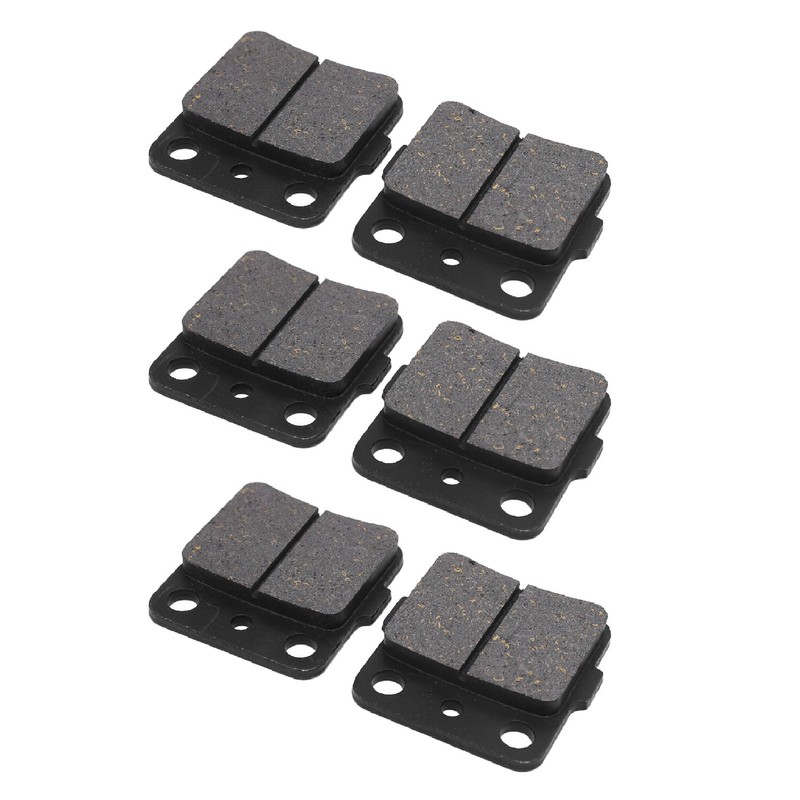 6PCS Front Rear Brake Pads 06435 HA5 671 High Strength