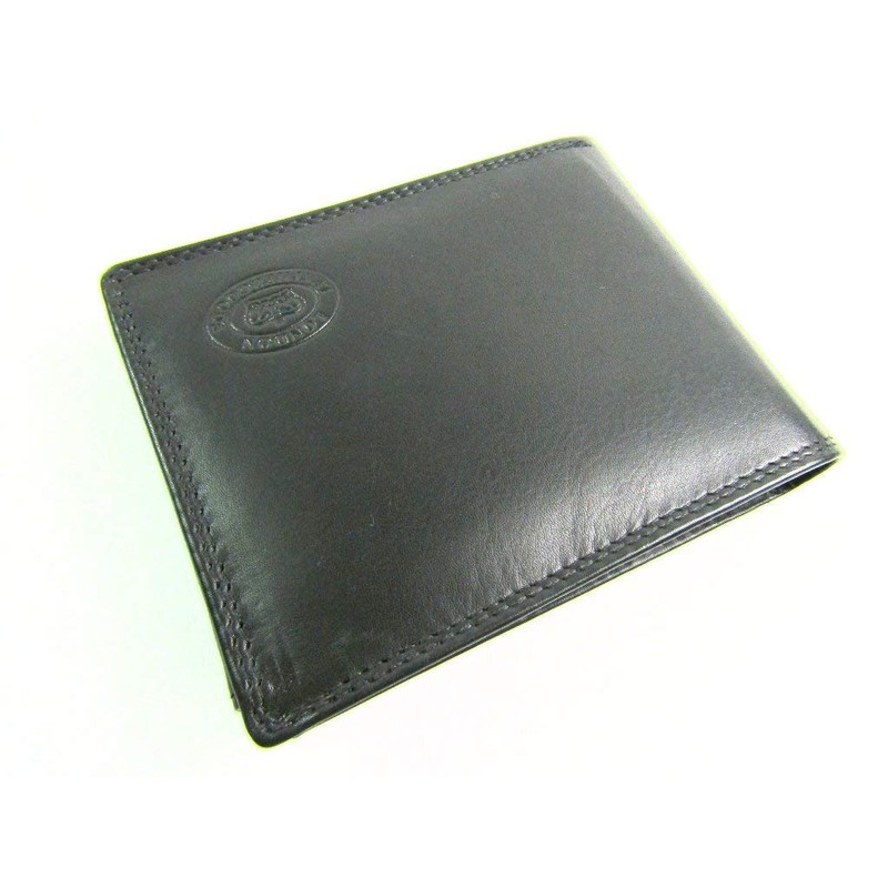London Leather, Herren-Geldbörse schwarz