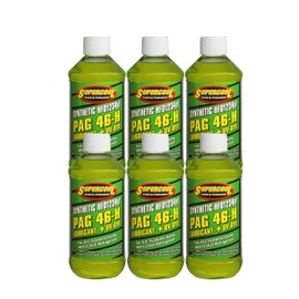 TSI Supercool PAG 46 Viscosity Oil with UV Dye 1234yf 8oz 6-Pack