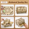 3D Wooden Puzzle for Adults Music Box – DIY Mechanical
