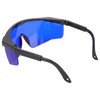 Ball Finder Glasses PC Blue Sport Finding Sunglasses with Storage