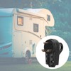 30A Male Plug Electrical Adapter with Ergonomic Grip Handle for