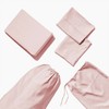 Life Basics by Nourished Life Eco Bamboo Sheet & Pillow Set - Pink, Double