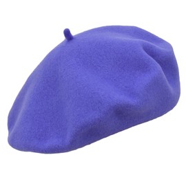 MELEGARI Ladies Beret 100% Wool Roma Beret Made in Italy, Zyklin 01