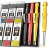 Nicpro 3 Pack CP3000 Carpenter Pencil with Sharpener, Mechanical Carpenter