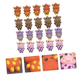 FOMIYES 2sets Shoe Hat Brooch Jewelry Key Headdress Decor Material Material Headdress Accessory Ornament Clothes Ornament Brooch Ornament Hair Pin Decor Model Plastic 30pcs*2