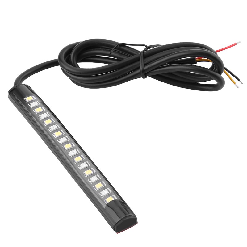 1 Pair Motorcycle Car Flexible 17 SMD LED Tail Light