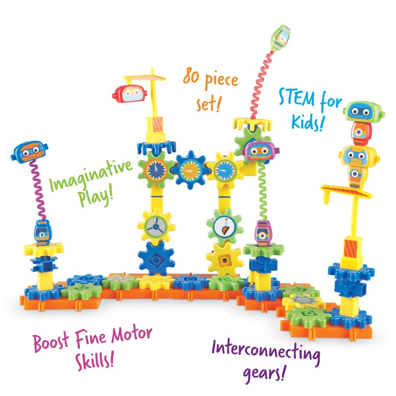 Learning Resources Gears Robot Factory - Building Toys for Kids