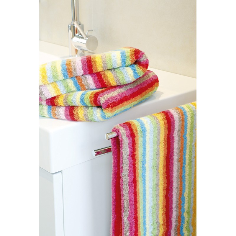 Cawö Lifestyle 7008 Striped Wash Mitt 16 x 22 cm