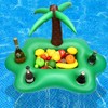 Pack of 3 Inflatable Drink Holders, Drink Holder Pool Inflatable