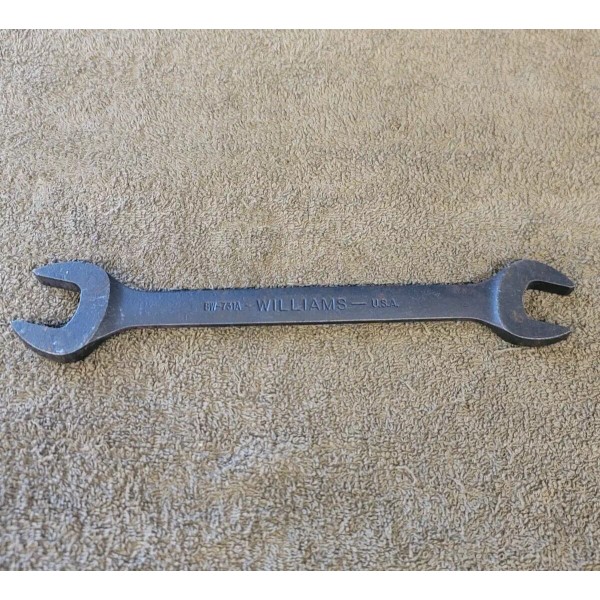 Williams Double Open End Wrench Sae 7/8" 3/4" BW 731A