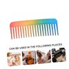BIUDECO 1Pc Wide Tooth Hair Styling Comb Static Smooth Combing
