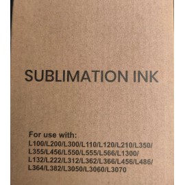 Unbranded  New Sublimation Ink 4 bottles x 100 mL, one pair of gloves, 4 needles, yellow,