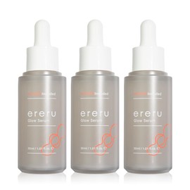 Ereru WPDRN Grow Serum, 1.0 fl oz (30 ml) PDRN Double Formulated Essence, Moisturizing, Niacinamide, Panthenol, Hyaluronic Acid, Collagen, Made in Japan (Set of 3)