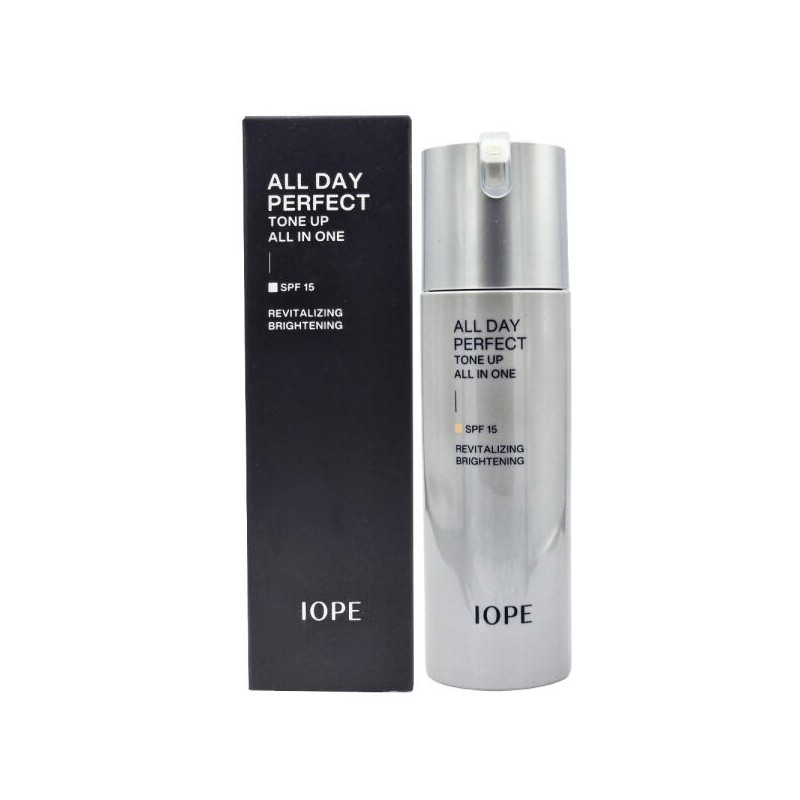 IOPE 남성톤업올인원 아이오페 맨 올데이 퍼펙트 톤업 올인원 120ml x2개