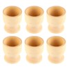 Nicear Set Of 6 Wooden Egg Cups Egg Cups For