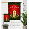 Ornament Collection Christmas Candle Garden House Flag Kit Wintertime Santa