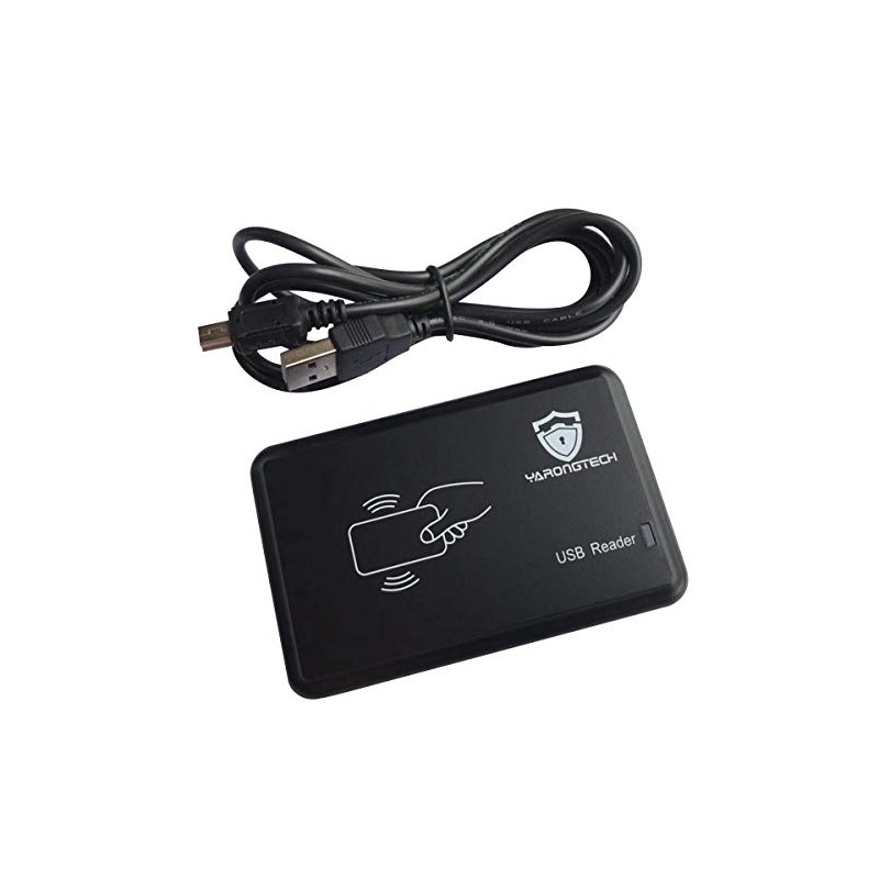 YARONGTECH Lector de tarjetas RFID de 13,56 MHz USB M1